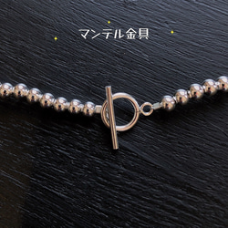 ◎予約販売◎ナバホパールネックレス90cmsilver925シルバーパール 8枚目の画像