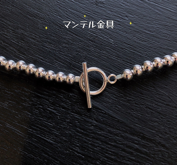 ◎予約販売◎ナバホパールネックレス90cmsilver925シルバーパール 8枚目の画像