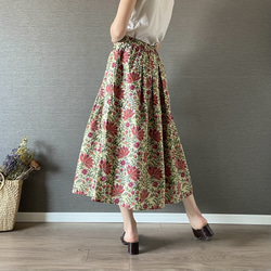 Long skirt • • • Garden 2枚目の画像