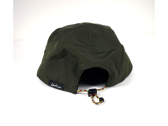 6dots軽量キャップ アウトドア 調節可能 帽子 ユニセックス お出かけ 日差し対策 4色 ベースボールハット (緑) 3枚目の画像