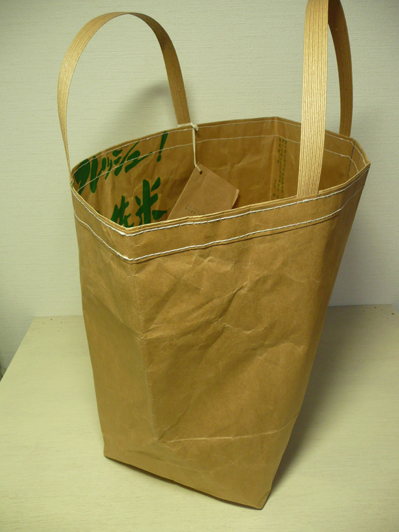 内ポケット付★米袋バッグ『お袋さん』ノーマル★ 2枚目の画像