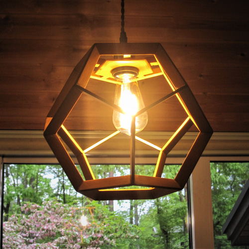 正方形の天井照明 天井照明 立方体 1灯ペンダントライト INTERFORM Bleis(L) SQ