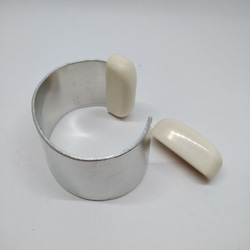 ac733様用　ナンタケットバングル部品（黒檀）40mm　２セット品 ac733様用 ナンタケットバングル部品（黒檀）40mm 2セット品
