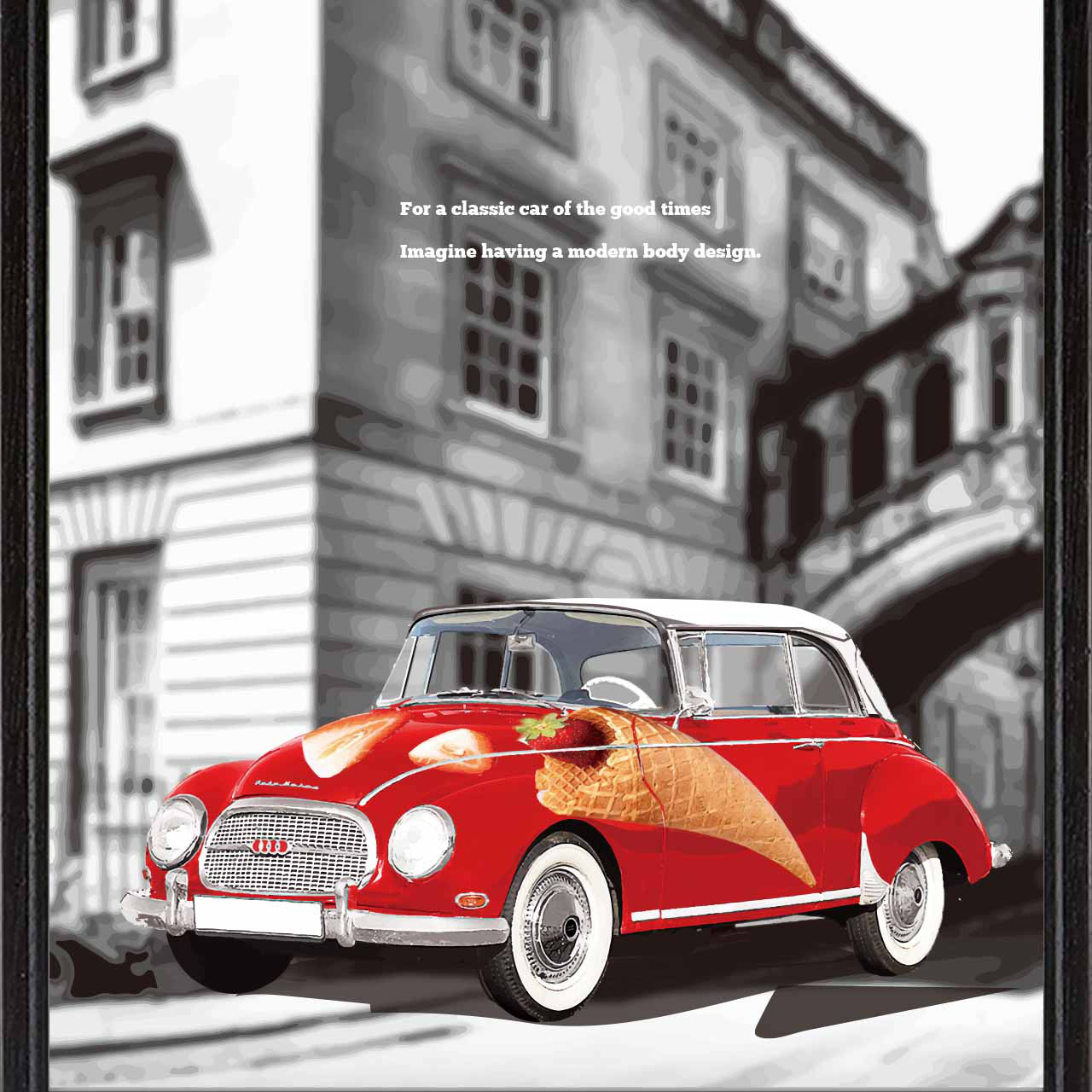 SUEDE EN (MONOCLE)モダンアートポスター SPECTACLES