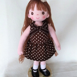 着せ替え人形　パセリちゃん基本セット　受注製作品　布人形 4枚目の画像