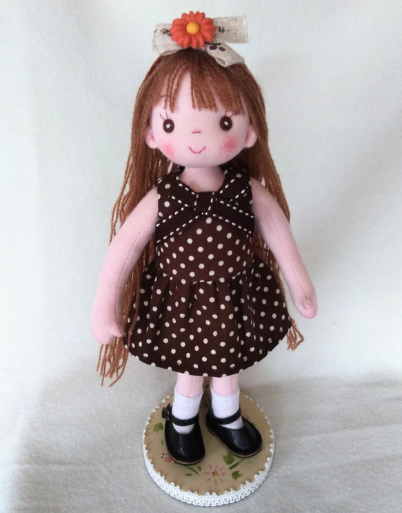 着せ替え人形　パセリちゃん基本セット　受注製作品　布人形 4枚目の画像
