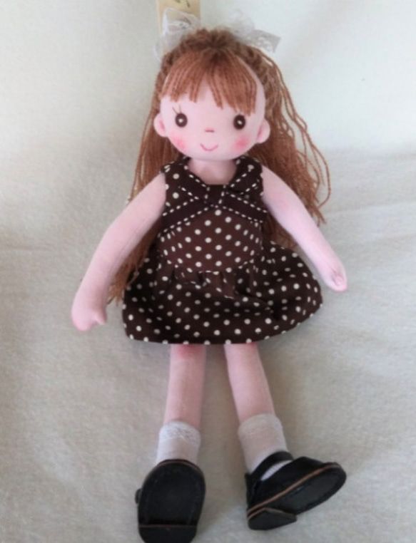 着せ替え人形　パセリちゃん基本セット　受注製作品　布人形 2枚目の画像