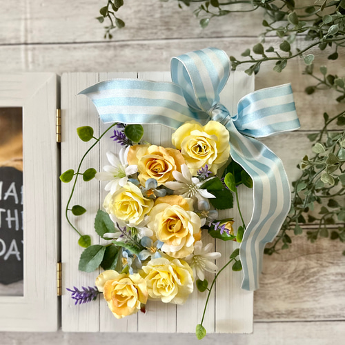 ☆写真たて☆ポストカード立て☆名刺ホルダー☆薔薇雑貨