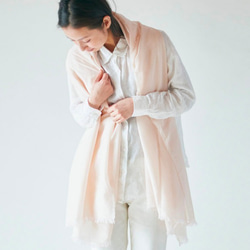 [新品] enrica 棉絲圍巾 fukugiyellow / 植物染料 第14張的照片