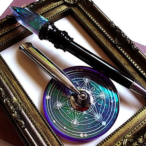 ラスト1点【魔術師スターターセット】書ける魔法の杖&魔法陣のペン