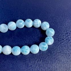 「ご確認ページ」Larimar Sgrade #Ls070〔破格値〕〜ラリマーブレスレット〜 3枚目の画像