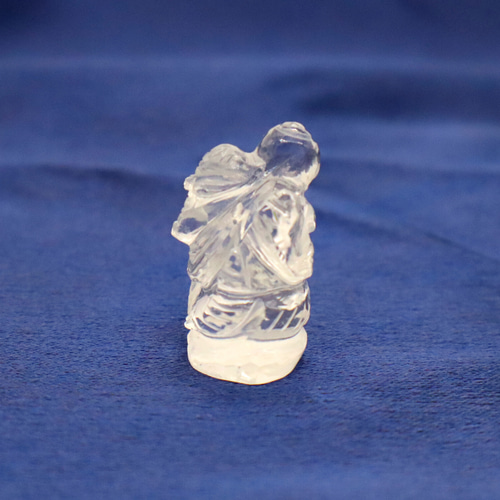 置物 逆鼻 ガネーシャ像 水晶 okimono02 その他インテリア雑貨