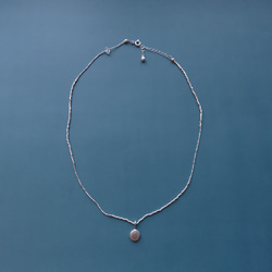 純銀の実のネックレス -silver beads- 4枚目の画像