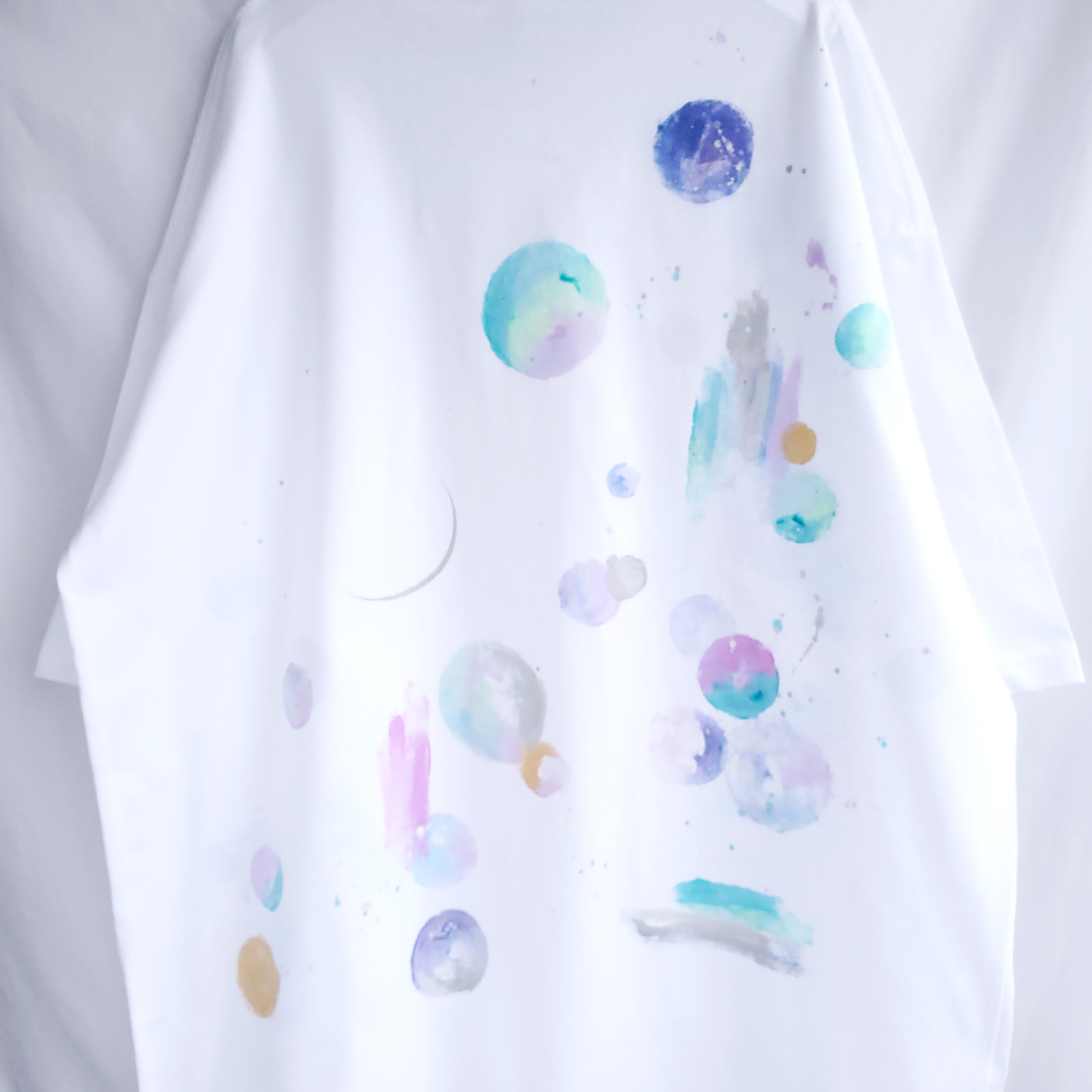受注製作 手描き  summer memory tシャツ men's