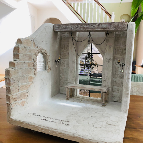 モルタル撮影スポットお城オーダー作品 その他インテリア雑貨