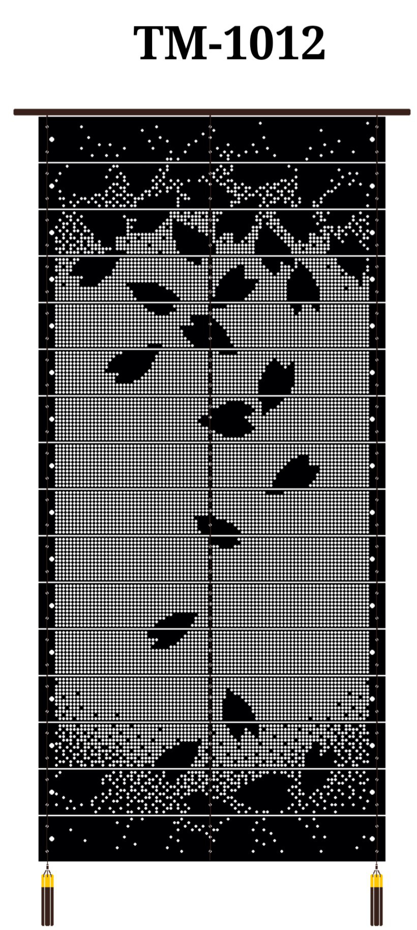 タペストリー 桜 　織物の製作工程から生まれた【モダン・和】