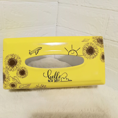 ひまわりのティッシュケース2こセット