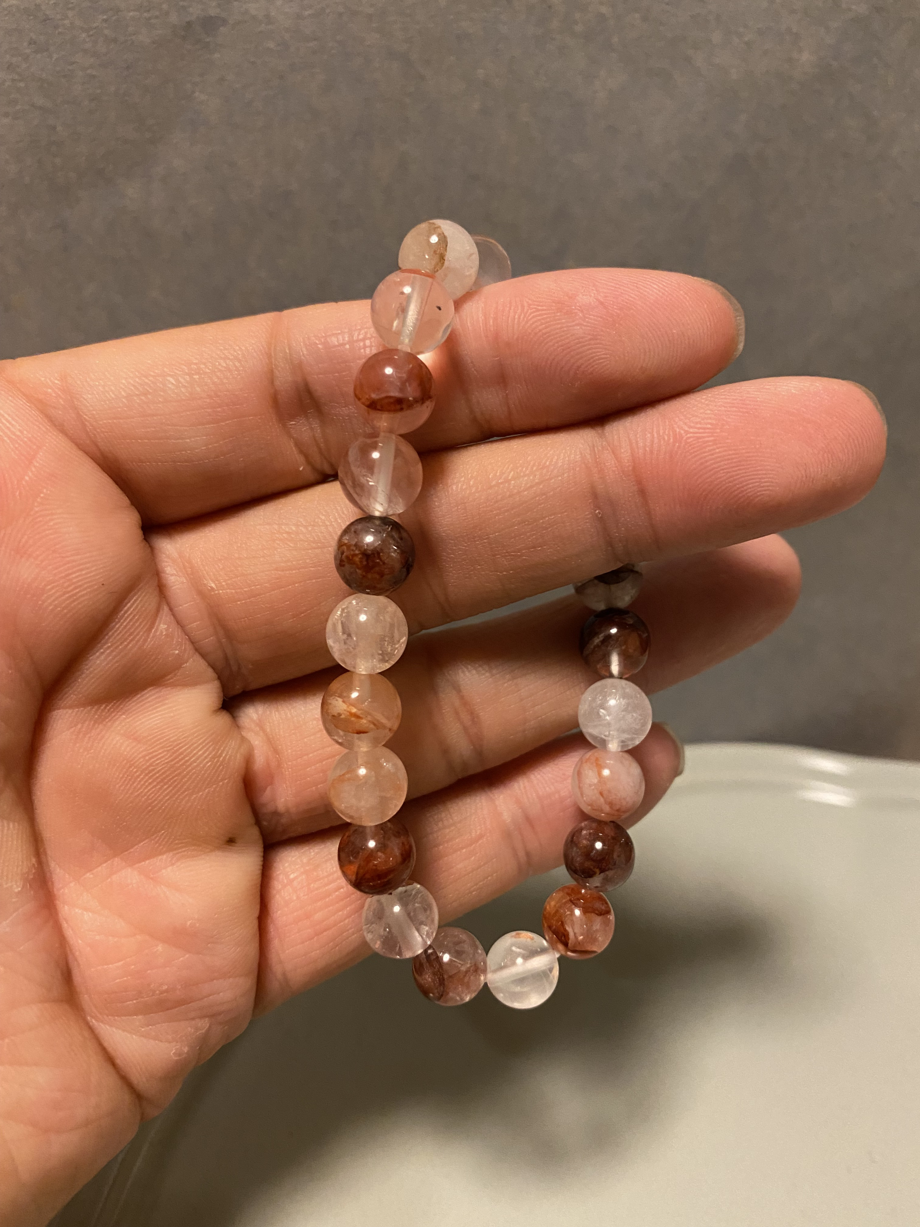 マニカラン水晶ブレスレット