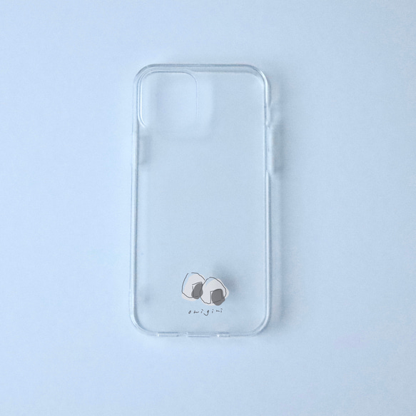 おにぎり　onigiri/mplant　スマホケース　iPhoneケース　クリアケース　ソフトケース　シンプル 人気・おすすめ｜使いやすい・旅行におすすめ セール中 全国発送 国内発送対応