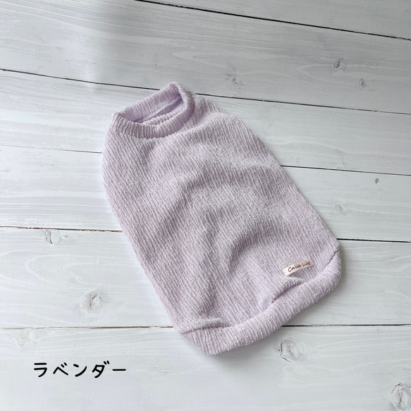 NEWカラー pocopoco sheer dog's wear  ポコポコシアー素材が可愛いわんこ服　 5枚目の画像