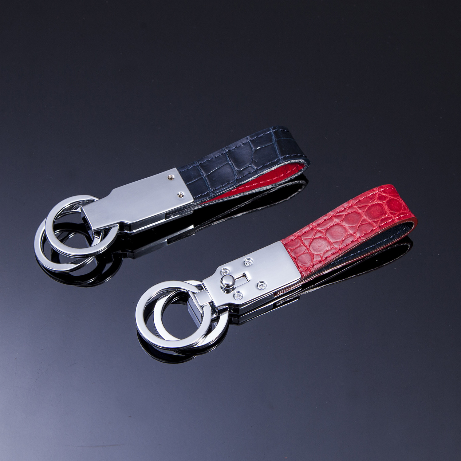 ダブルリングキーホルダー[K-006SP]