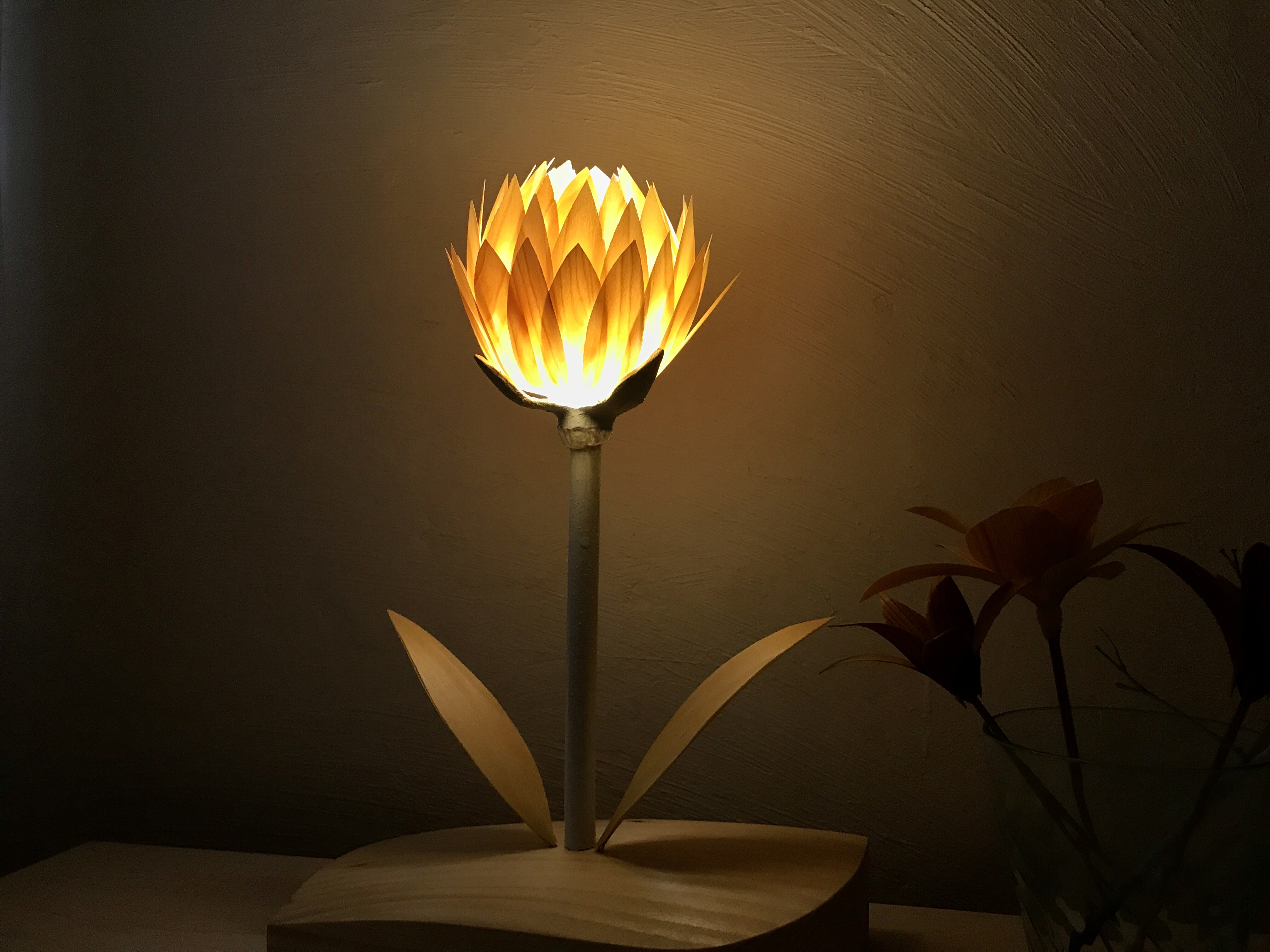 竹灯籠 竹灯り ロウソクの揺らぎ 両面彫り 竹ランプシェイド 〜〜和火  