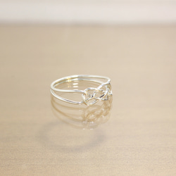 silver＊あわじ結び＊リング【銀】Awaji knot silver ring 2枚目の画像