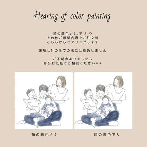 似顔絵オーダー　似顔絵　A3 ７名様 似顔絵オーダー A3 一名様 米寿 25まで