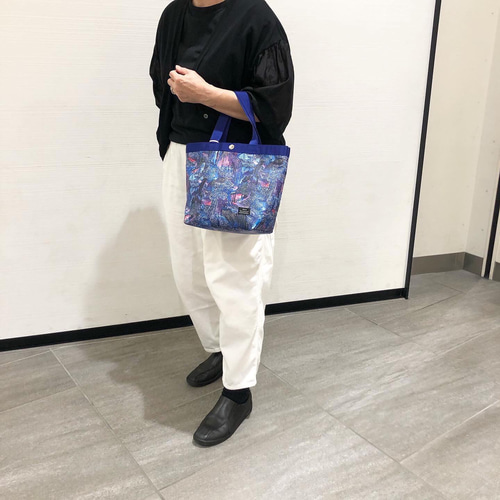 除菌できる リバティ ラミネート バッグ Sサイズ フローラルイヴ