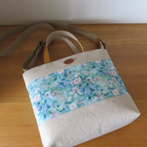 ★専用★リバティ生地使用【エコバッグ】ハンドメイド ハムステッドサマー リバティプリント生地・Hampstead Summer(ハムステッドサマー