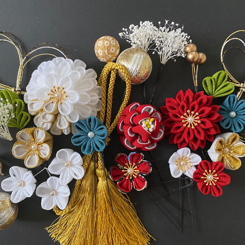 オーダー品】つまみ細工