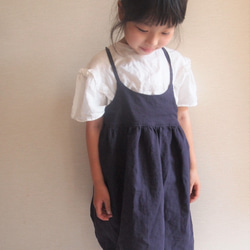 オーダー　ワンコと女の子のお揃い服　ワンピースとスカート 3枚目の画像