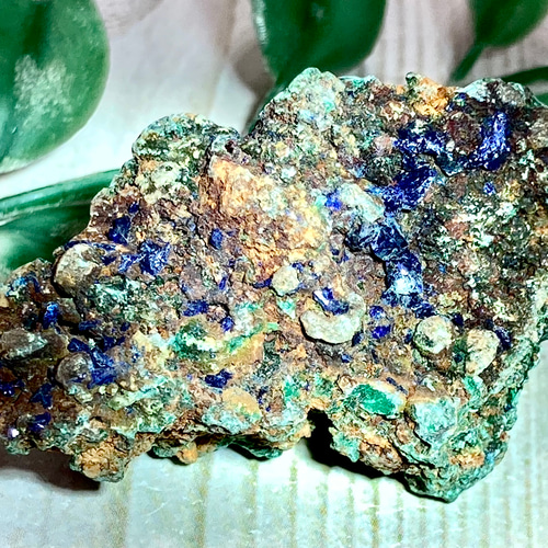 アジュライト マラカイト 付き 原石 アジュライト マラカイト 付き 原石 【公式通販】