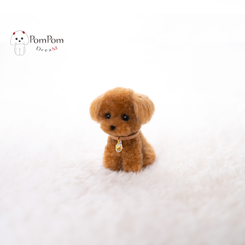 🎄おまもりトイプードルちゃん🎁 追加しました😊生地が無くなっ