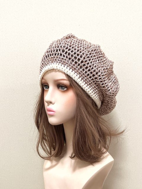 サマーゆったりベレー帽（Ｌ）④