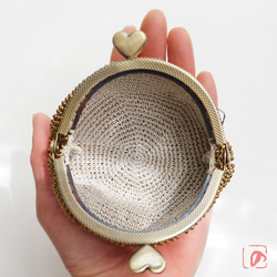 Ba-ba handmade Seedbeads crochet coinpurse No.1668 第6張的照片