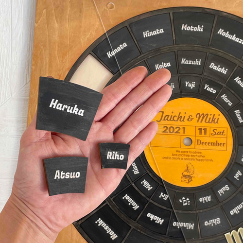 【みみ様】レコード結婚証明書 いなみ様】レコード型結婚証明書 音楽好きの方必見な「結婚証明書」