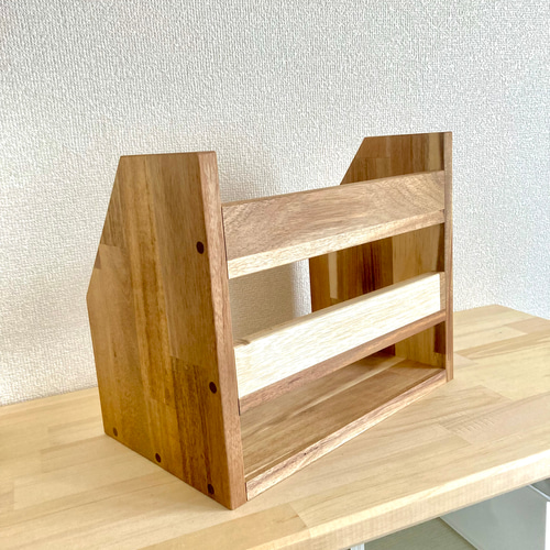 アカシア ブックスタンド 本棚 本棚・絵本棚・マガジンラック Quiet