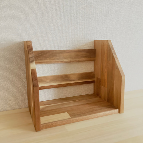 アカシア ブックスタンド 本棚 本棚・絵本棚・マガジンラック Quiet