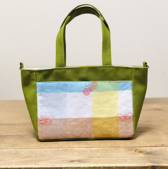 大人気作家さん ミナペルホネン ハンドメイド 大きながま口パッチ