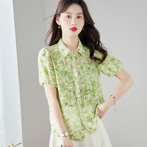H507/美品 Leilian 半袖ブラウス Tシャツ リボン 水玉 13+の通販