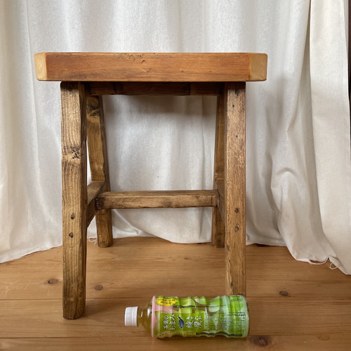 古材スツール 花台 アンティーク 椅子（チェアー）・スツール 古材