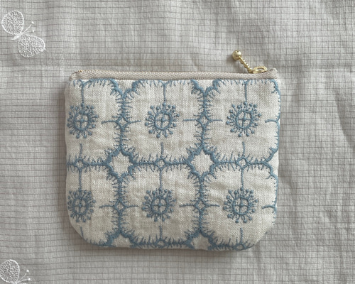 ⚮̈ミナペルホネン anemone ベージュ ティッシュポーチ