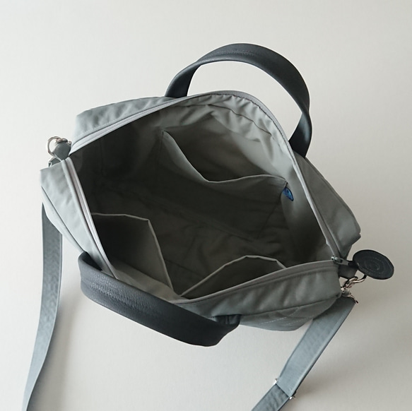 annco nylon 2way bag [blue gray] 4枚目の画像