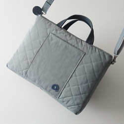 annco nylon 2way bag [blue gray] 3枚目の画像