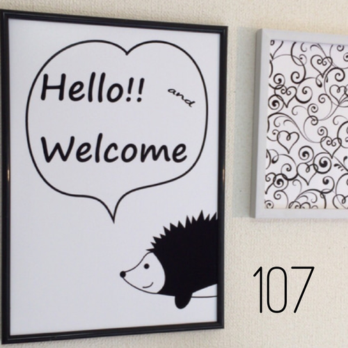 大きなゾウさん⭐️No.321⭐️ポスター アート モノクロ インテリア  