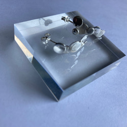 marumaru earring/pierce【silver925】丸　シンプル　個性的　シルバー　シルバー925 6枚目の画像