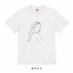 【似顔絵・イラスト】Tシャツ制作 (ラインアート) 3枚目の画像