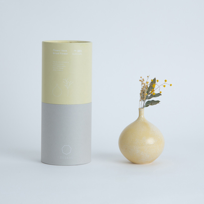 フラワーベース＆ドライフラワー　No.001 Cosmic Latte