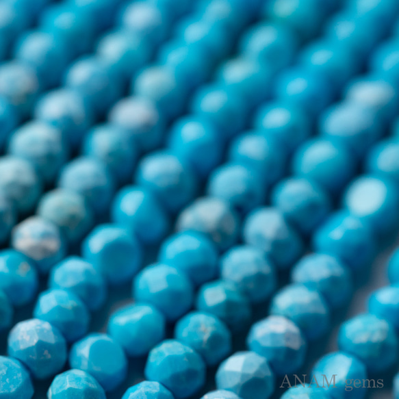 【32㎝】【アリゾナ産】ターコイズ 2mm ボールカット【色のり抜群！】★ANAM gems 人気・おすすめ｜使いやすい・旅行におすすめ 品質保証 全国発送 在庫限り